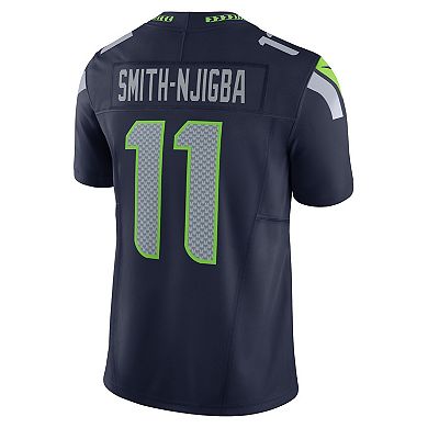 Men's Nike Jaxon Smith-Njigba Navy Seattle Seahawks Vapor F.U.S.E. Limited Jersey