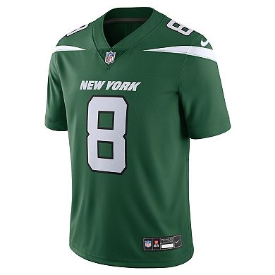 Men's Nike Aaron Rodgers Gotham Green New York Jets Vapor Untouchable Limited Jersey