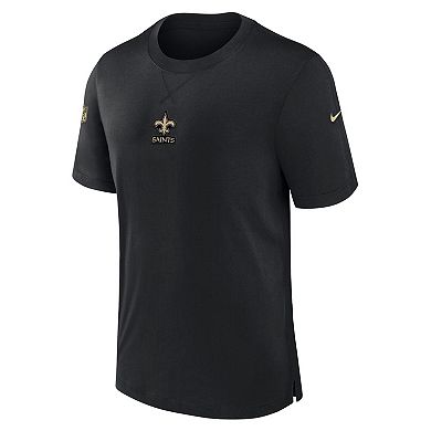 Men's Nike Black New Orleans Saints 2023 Sideline Performance T-Shirt