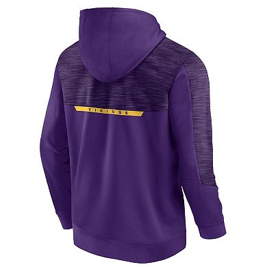 Men's Fanatics Branded Purple Minnesota Vikings Defender Evo Pullover Hoodie