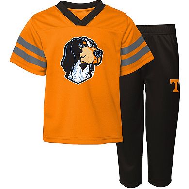 Preschool Tennessee Orange Tennessee Volunteers Two-Piece Red Zone Jersey & Pants Set