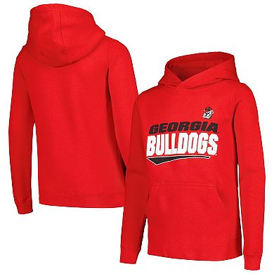 Youth Red Georgia Bulldogs Rep Mine Pullover Hoodie