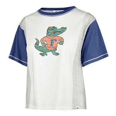 Women's '47 White Florida Gators Vault Premier Tilda T-Shirt