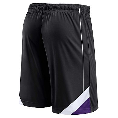 Men's Fanatics Branded Black Sacramento Kings Slice Shorts