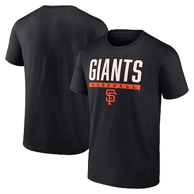 Men's Fanatics Branded Black San Francisco Giants Power Hit T-Shirt