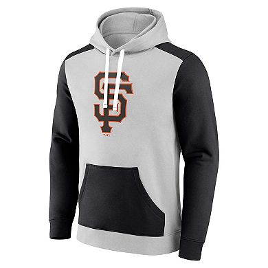 Men's Fanatics Branded Gray/Black San Francisco Giants Arctic Pullover Hoodie