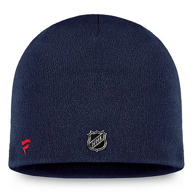 Men's Fanatics Branded  Navy Columbus Blue Jackets Authentic Pro Training Camp Knit Hat