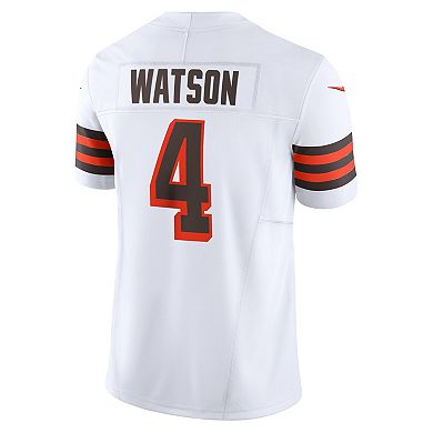 Men's Nike Deshaun Watson White Cleveland Browns Vapor F.U.S.E. Limited Jersey