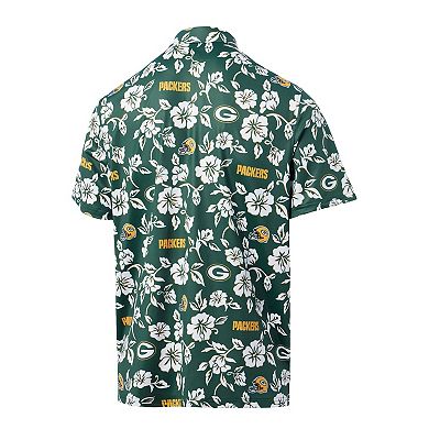 Men's Reyn Spooner Green Green Bay Packers Pua Performance Polo