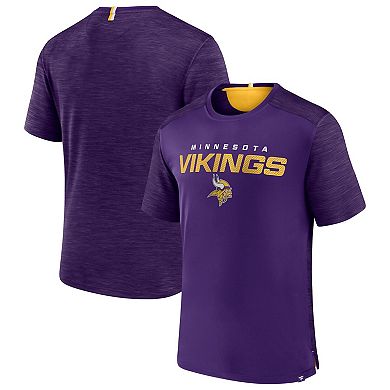 Men's Fanatics Branded Purple Minnesota Vikings Defender Evo T-Shirt