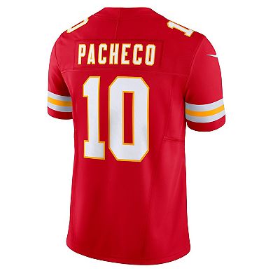 Men's Nike Isiah Pacheco Red Kansas City Chiefs Vapor F.U.S.E. Limited Jersey