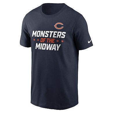 Men's Nike  Navy Chicago Bears Local Essential T-Shirt