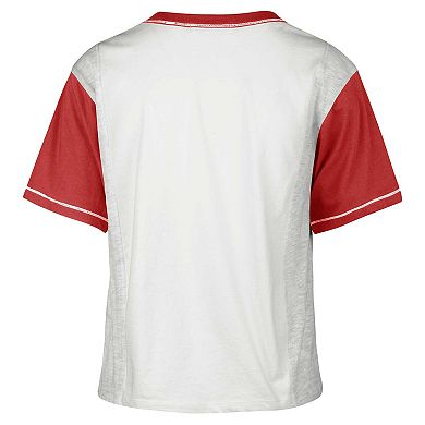 Women's '47 White Georgia Bulldogs Vault Premier Tilda T-Shirt
