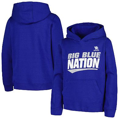 Youth Royal Kentucky Wildcats Rep Mine Pullover Hoodie