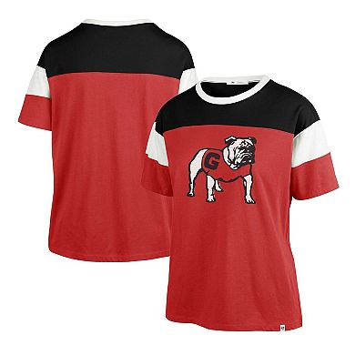 Women's '47 Red Georgia Bulldogs Premier Time Off T-Shirt