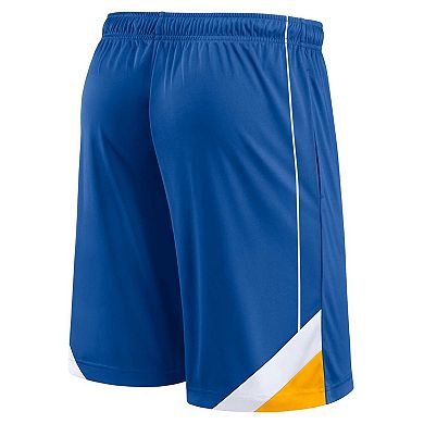 Men's Fanatics Branded Royal Golden State Warriors Slice Shorts