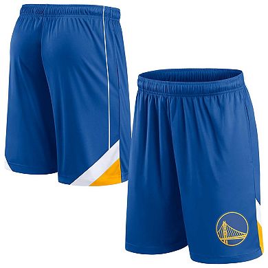 Men's Fanatics Branded Royal Golden State Warriors Slice Shorts