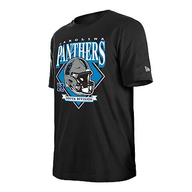 Men's New Era Black Carolina Panthers Team Logo T-Shirt