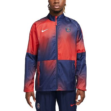 Men's Nike Navy Paris Saint-Germain 2023 Academy AWF Raglan Full-Zip Jacket