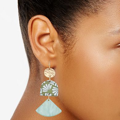 Sonoma Goods For Life Mixed Media Drop Earrings