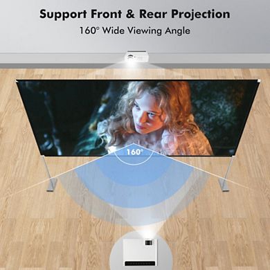 Portable Projector Screen with Stand and Carry Bag