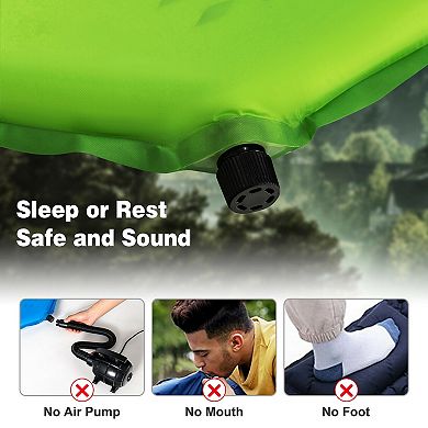 Inflatable Sleeping Pad with Carrying Bag