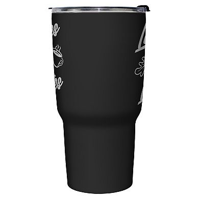 Leaves And Lattes 27-oz. Stainless Steel Travel Mug