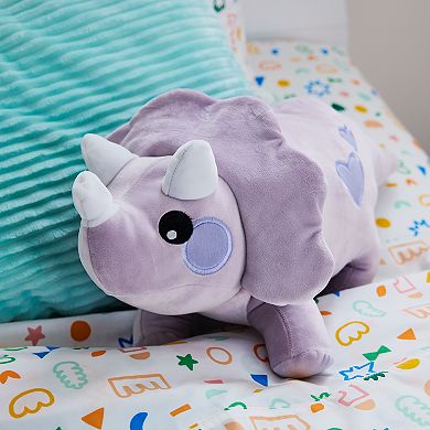 The Big One® Purple Dinosaur Plushable Pillow