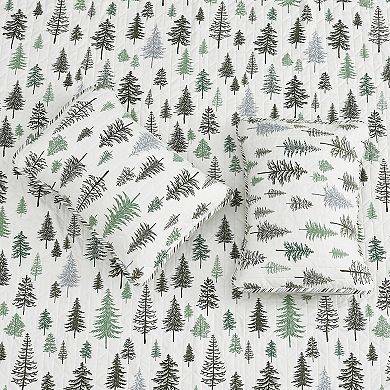 Madelinen® All Season Evergreen Tree Quilt Set