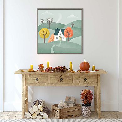 Fall Sweater Weather VI by Gia Graham Framed Canvas Wall Art Print