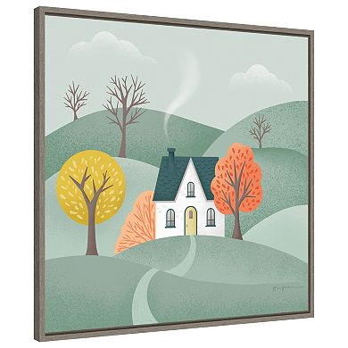 Fall Sweater Weather VI by Gia Graham Framed Canvas Wall Art Print