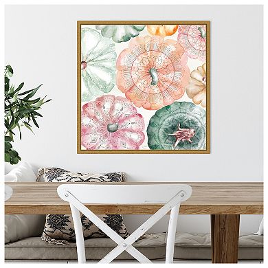 Harvest Touch III by Dina June Framed Canvas Wall Art Print
