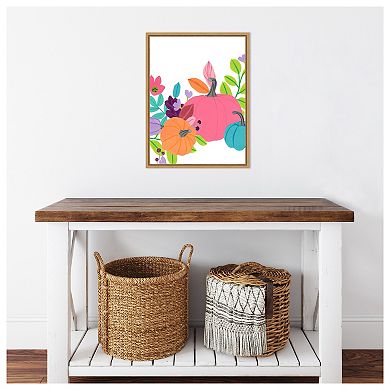 Bright Harvest I by June Erica Vess Framed Canvas Wall Art Print