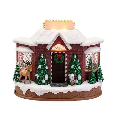 Mr Christmas Animated & Musical Santa's Workshop Table Decor