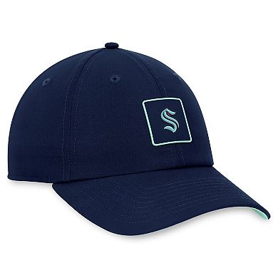 Men's Fanatics Branded Deep Sea Blue Seattle Kraken Authentic Pro Rink Adjustable Hat