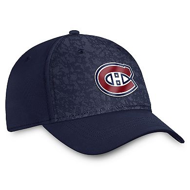 Men's Fanatics Branded  Navy Montreal Canadiens Authentic Pro Rink Flex Hat