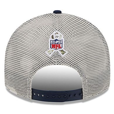 Men's New Era  Stone/Navy Dallas Cowboys 2023 Salute To Service Low Profile 9FIFTY Snapback Hat