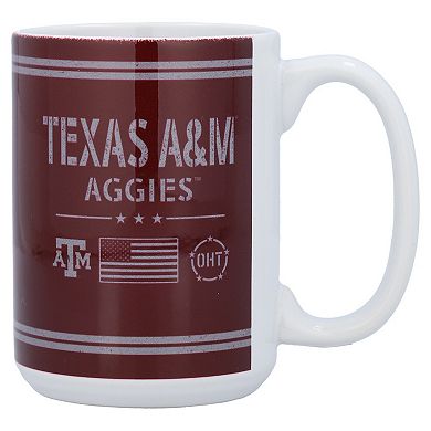 Texas A&M Aggies 15oz. OHT Military Appreciation Mug