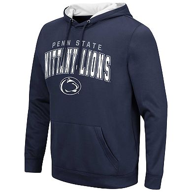 Men's Colosseum Navy Penn State Nittany Lions Resistance Pullover Hoodie