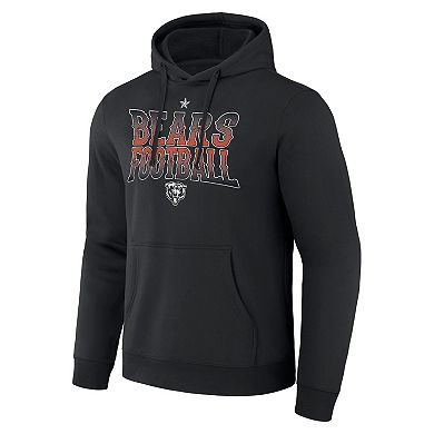 Men's NFL x Darius Rucker Collection by Fanatics  Black Chicago Bears Rock N' Football Pullover Hoodie