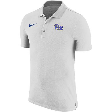 Men's Nike White Pitt Panthers Sideline Polo