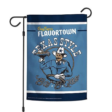 WinCraft Dallas Cowboys NFL x Guy Fieri’s Flavortown 12" x 18" Double-Sided Garden Flag