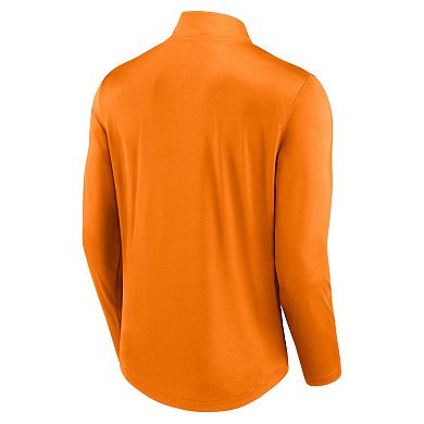 Men's Fanatics Tennessee Orange Tennessee Volunteers Tough Minded Quarter-Zip Top