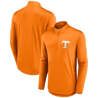 Men's Fanatics Tennessee Orange Tennessee Volunteers Tough Minded Quarter-Zip Top