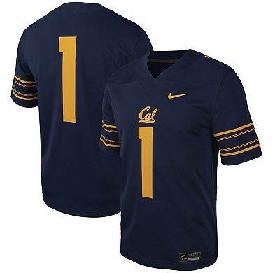 Men's Nike #1 Navy Cal Bears Untouchable Football Replica Jersey