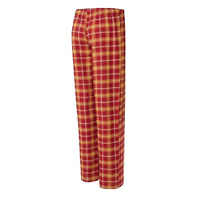 Women's Concepts Sport Maroon/Gold Arizona State Sun Devils Arctic T-Shirt & Flannel Pants Sleep Set