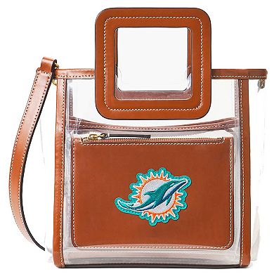 Women's STAUD  Miami Dolphins Clear Mini Shirley Bag