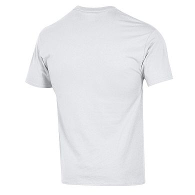 Men's Champion White Colorado Buffaloes Primary Logo T-Shirt