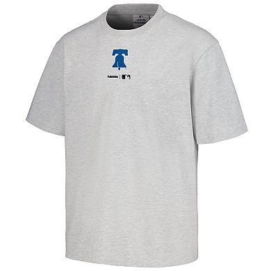 Men's PLEASURES  Gray Philadelphia Phillies Mascot T-Shirt