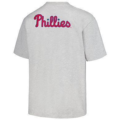 Men's PLEASURES  Gray Philadelphia Phillies Mascot T-Shirt